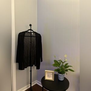 Black cardigan